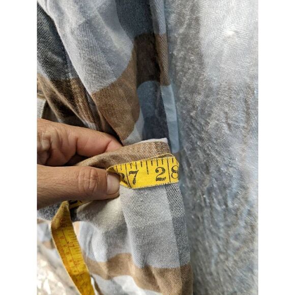 Carhartt Loose Fit Plaid Cotton Flannel Button Long Sleeve Shirt 2XL XXL - Picture 4 of 5